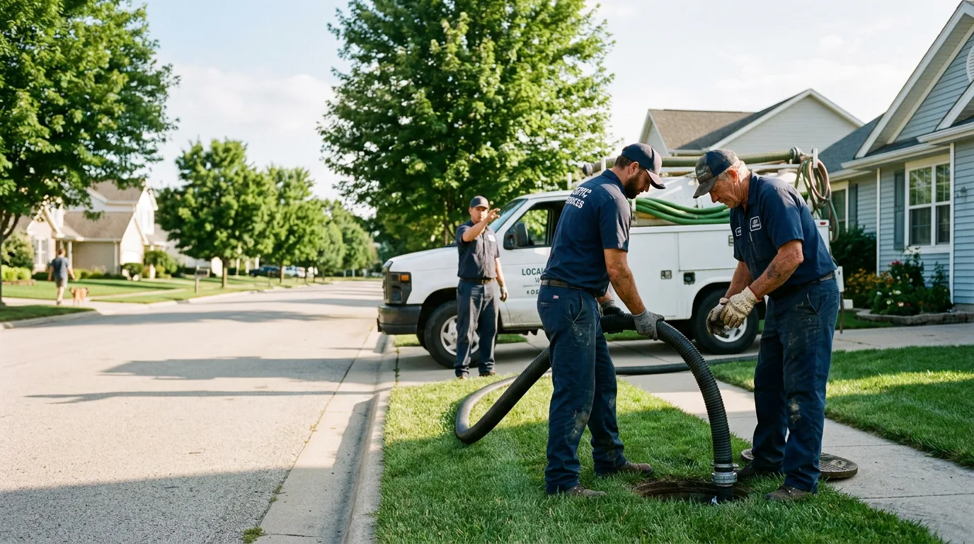 Septic Tank Cleaning in Tremont City, OH